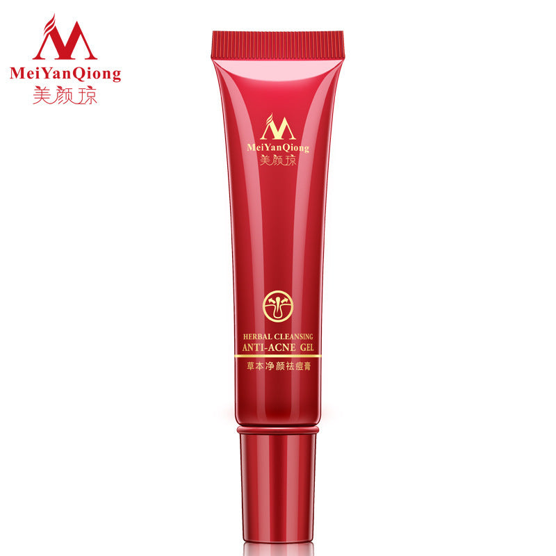 Herbal anti acne treatment cream, herbs reinigungsgel face scar removal acne spots skin care oily skin face