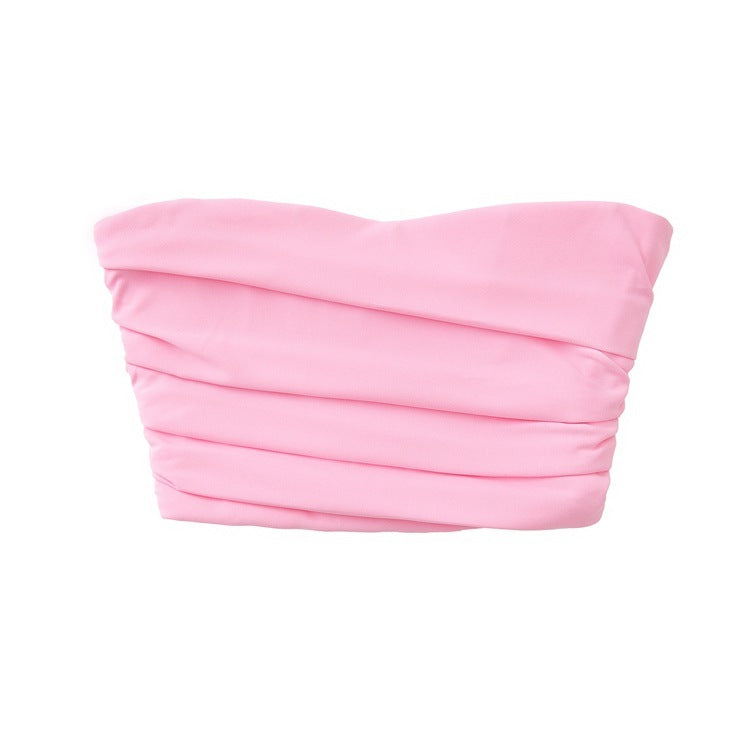 Sweet Corset Tube Top Skirt