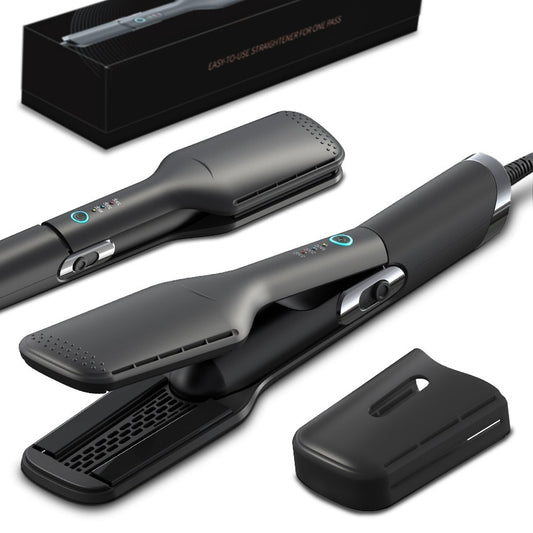 Hair Dryer Hair Straightener Two-in-one Multi-functional Wet And Dry Dual-use Electric Hair Straightener